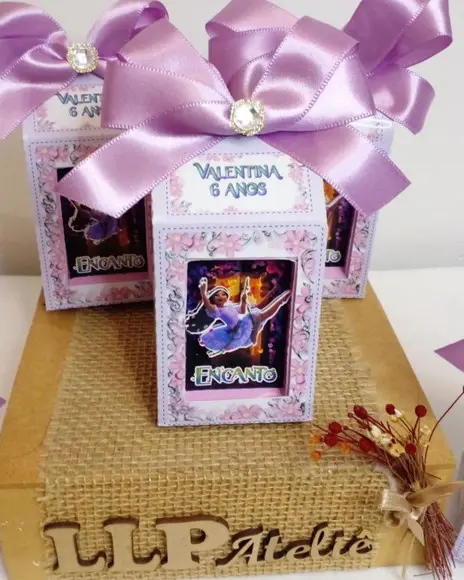 Kit com 5 Caixa Milk Scrap Luxo - Encanto
