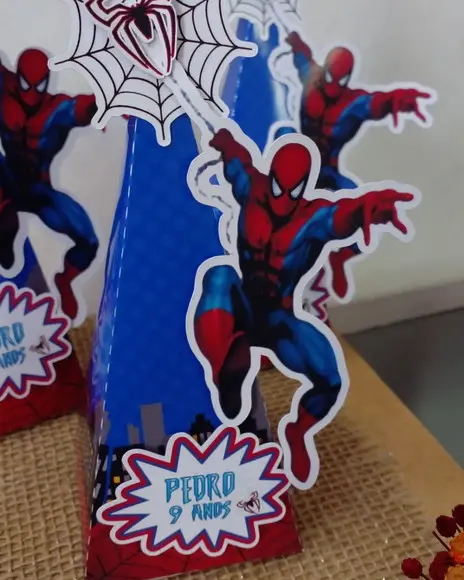 Kit com 5 Caixa Pirâmide Clássica 3d