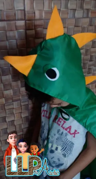 Kit com 5 Capa Dinossauro Luxo