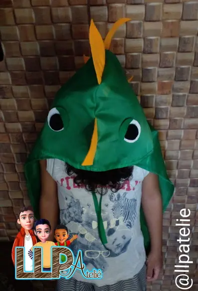 Kit com 5 Capa Dinossauro Luxo