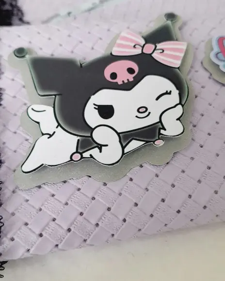 Kit com 5 Porta Kitkat Super Luxo - Kuromi