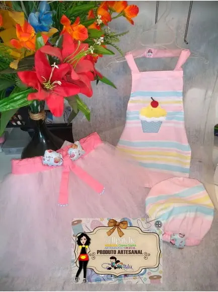 kit confeiteira infatil
