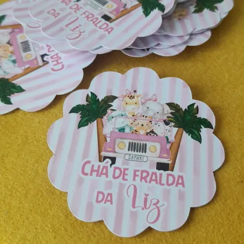 Kit Lembranças - Safari - Produtos na Descrição