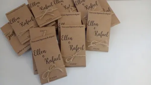 Kit Lenço Lágrimas de Alegria + Tag