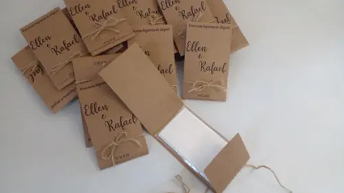 Kit Lenço Lágrimas de Alegria + Tag