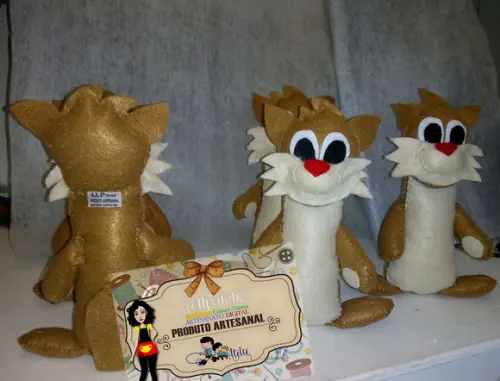 Personagens O show da Luna - centro de mesa