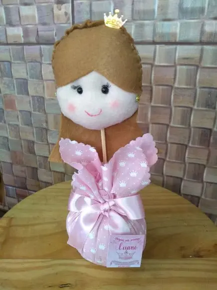 Peso de porta - Princesa