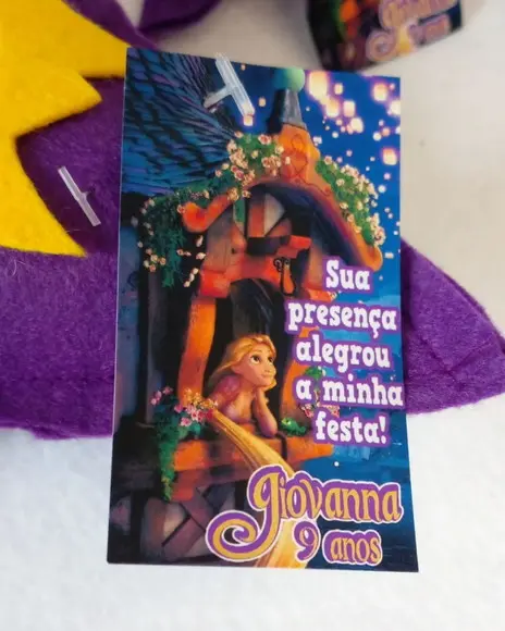 Peso de Porta - Rapunzel
