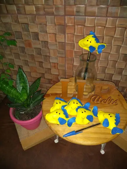 Ponteiras em feltro - Ariel