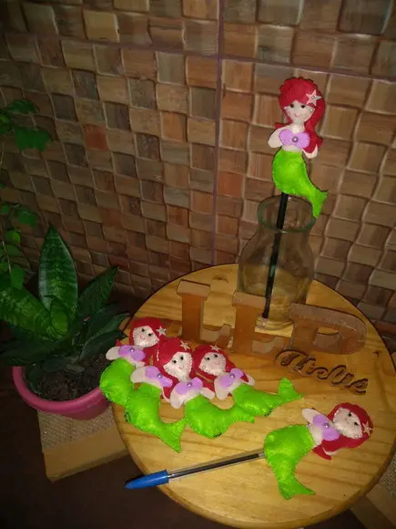 Ponteiras em feltro - Ariel