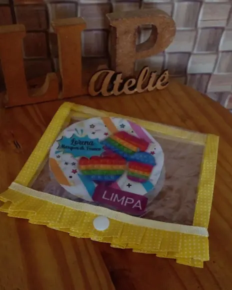 Porta Máscara Limpa/suja