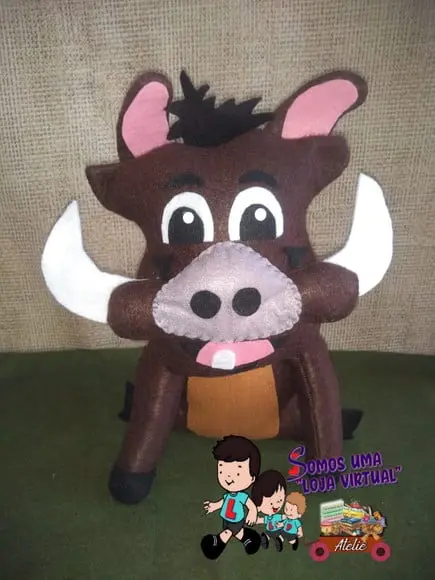 Rei Leão, Personagens em Feltro