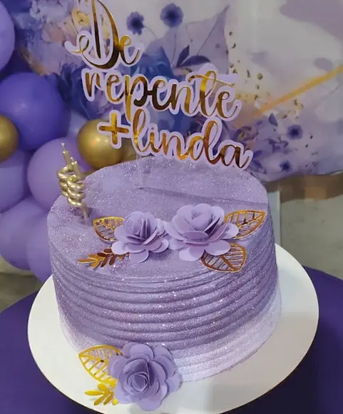 Topo de Bolo de Repente Mais Linda