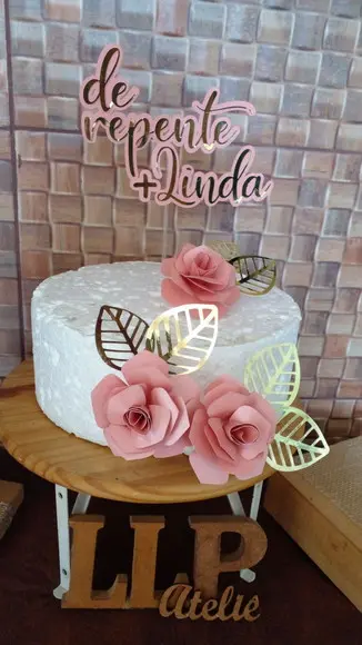 Topo de Bolo Super Luxo