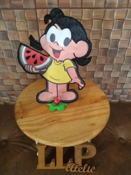 Totem em Feltro - Magali