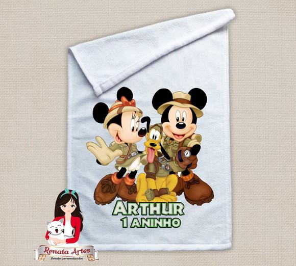 Toalhinha Personalizada Disney Safari