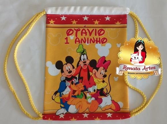 Mochilinha Turma do Mickey