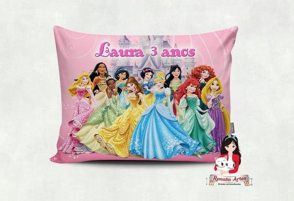 Almofada Personalizada Princesas Disney