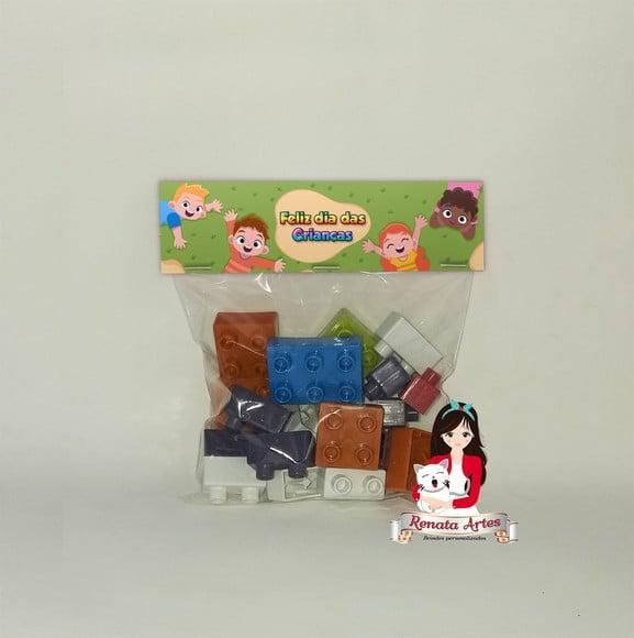 Bloco de Montar Personalizado Dia das Crianças