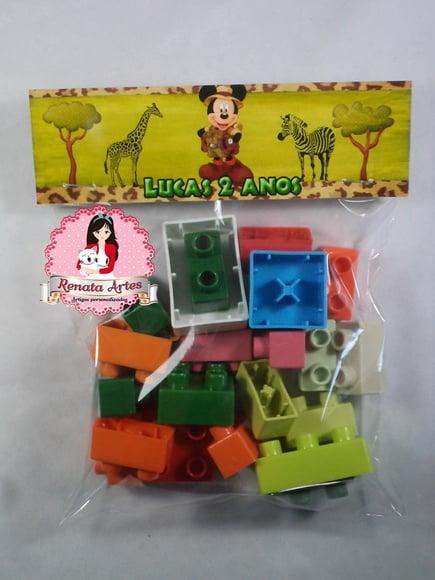 Blocos de Montar Mickey Safari
