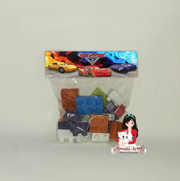 Blocos de Montar Personalizado Carros Disney 2