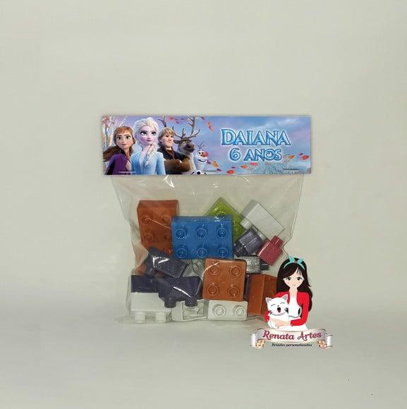 Blocos de Montar Personalizado Frozen 2