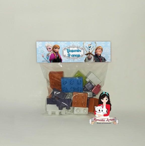 Blocos de Montar Personalizado Frozen