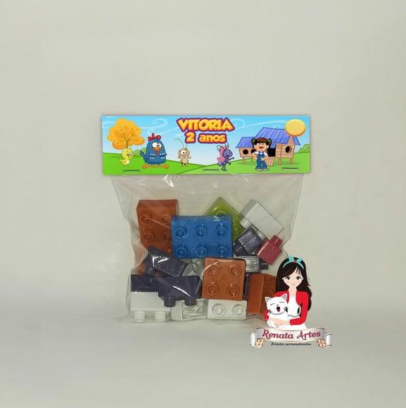 Blocos de Montar Personalizado Galinha Pintadinha 3