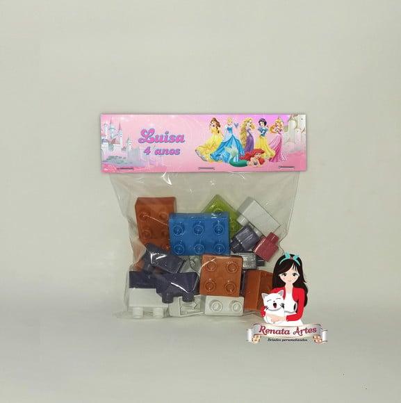 Blocos de Montar Princesas Disney
