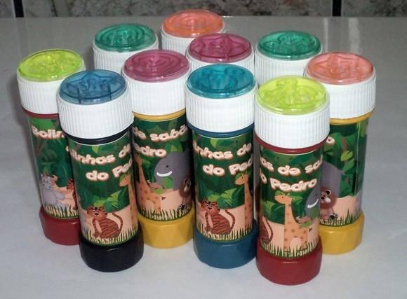 Bolinhas de sabão personalizada
