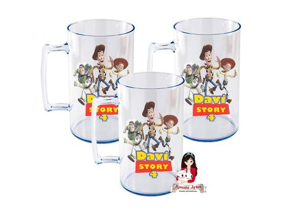 Caneca Acrílica Toy Story 500ml