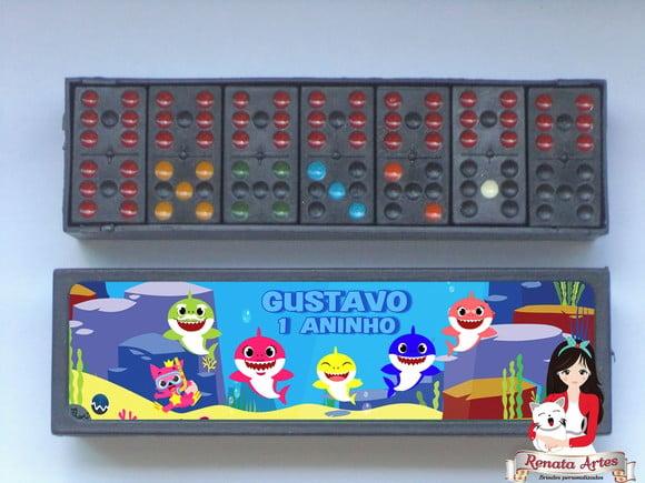 Dominó Personalizado Baby Shark