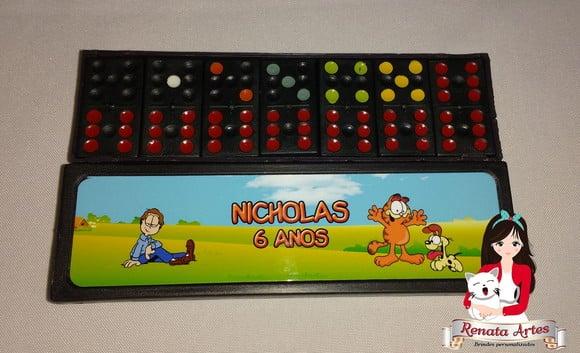Dominó Personalizado Garfield