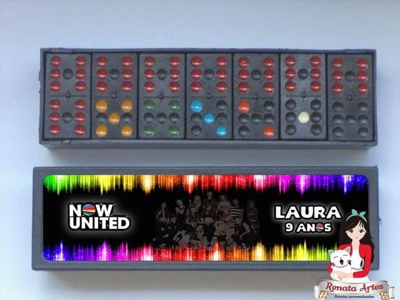 Dominó Personalizado Now United