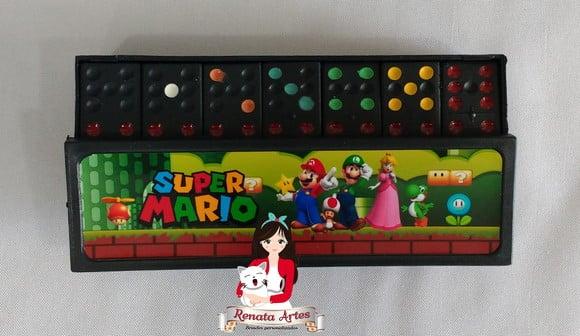 Dominó Personalizado Super Mario Bross