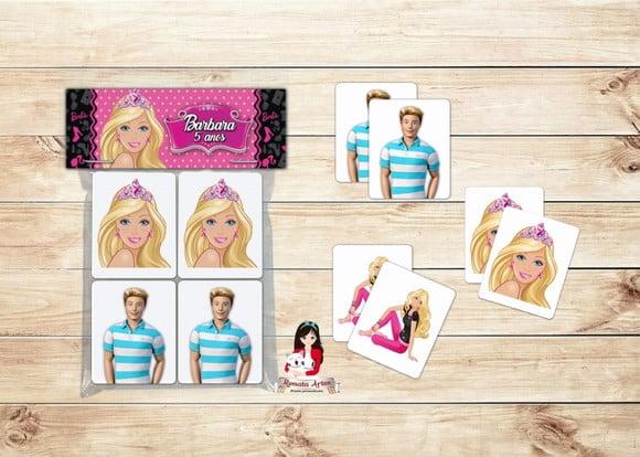 Jogo da Memória Barbie