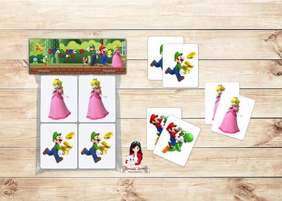 Jogo da Memória Super Mario