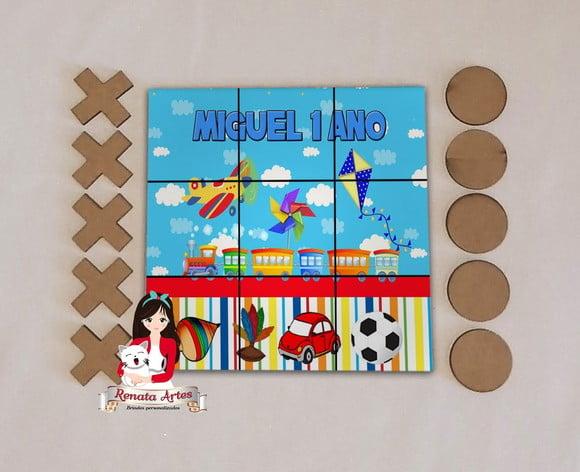 Jogo da Velha Personalizado Fábrica de Brinquedos