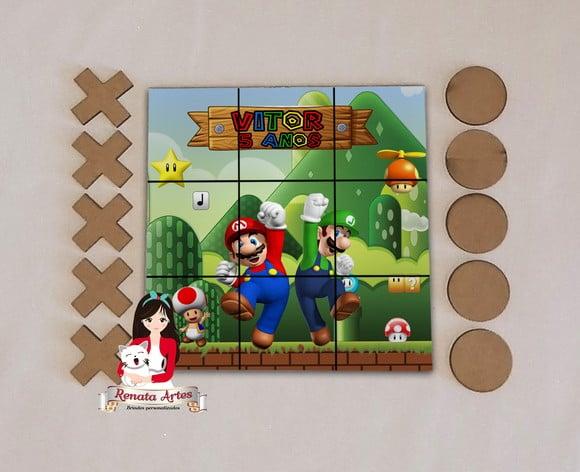 Jogo da Velha Personalizado Super Mario