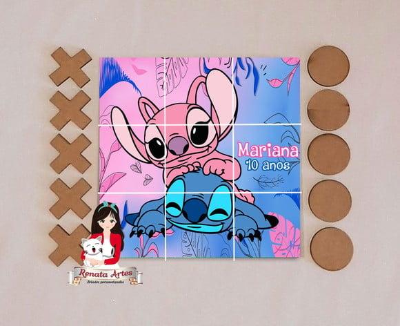 Jogo da Velha Personalizado Stitch