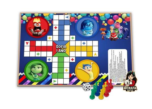 Jogo de Ludo Personalizado Divertidamente