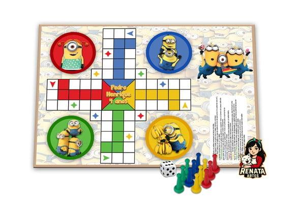 Jogo de Ludo Personalizado Minions