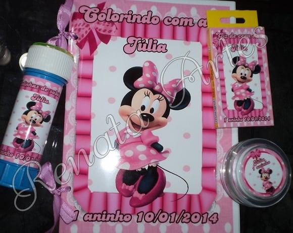 Kit Alegria Minnie Rosa