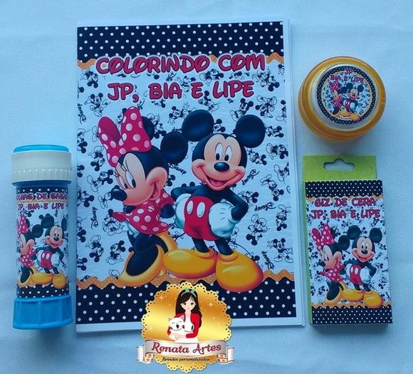 Kit Alegria Mickey e Minie