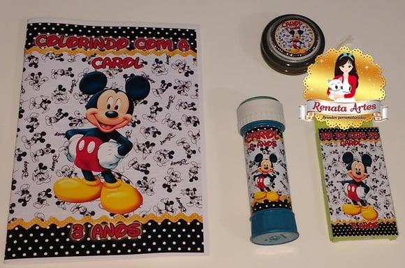 Kit Alegria Mickey Poá