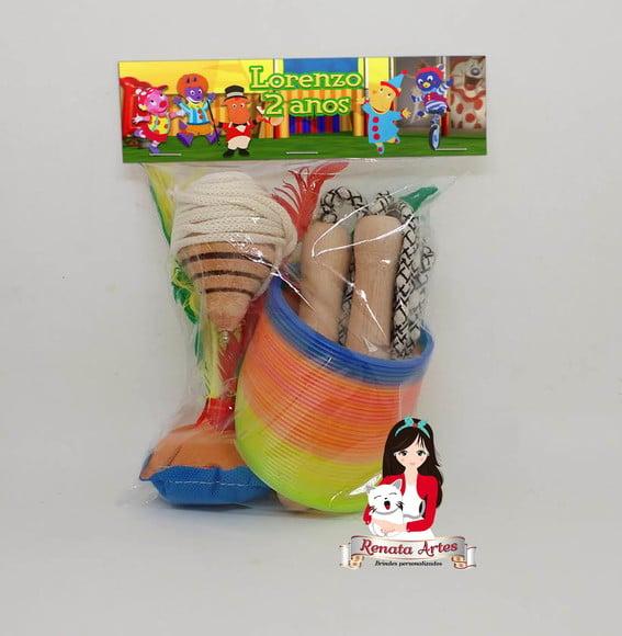 Kit Boa Infância Completo Circo Tema Backyardigans