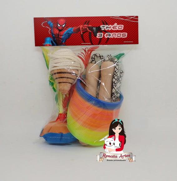 Kit Boa Infância Completo Tema Homem Aranha