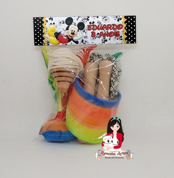 Kit Boa Infância Completo Tema Mickey Poá