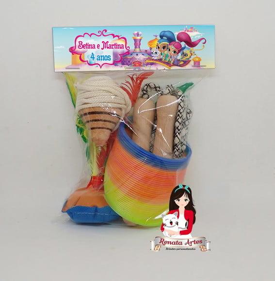 Kit Boa Infância Completo Tema Shimmer e Shine
