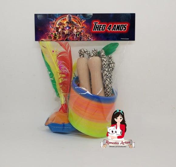 Kit Boa Infância Personalizado Vingadores Guerra Infinita